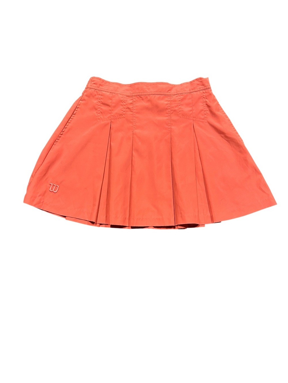 Wilson Coral Pleated Tennis Skirt Size 10 Pickleball Golf